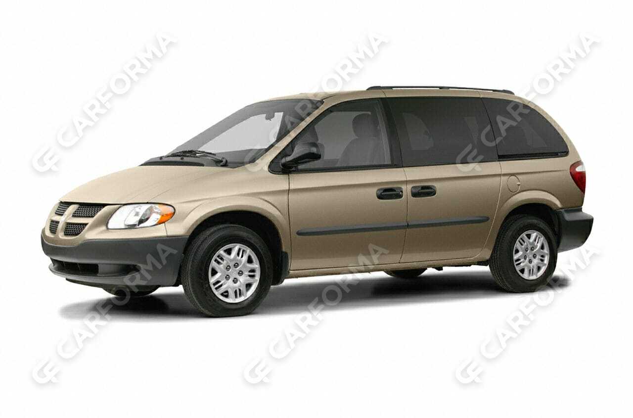 Ворсовые коврики на Dodge Caravan (RG) 2000&nbsp;-&nbsp;2007