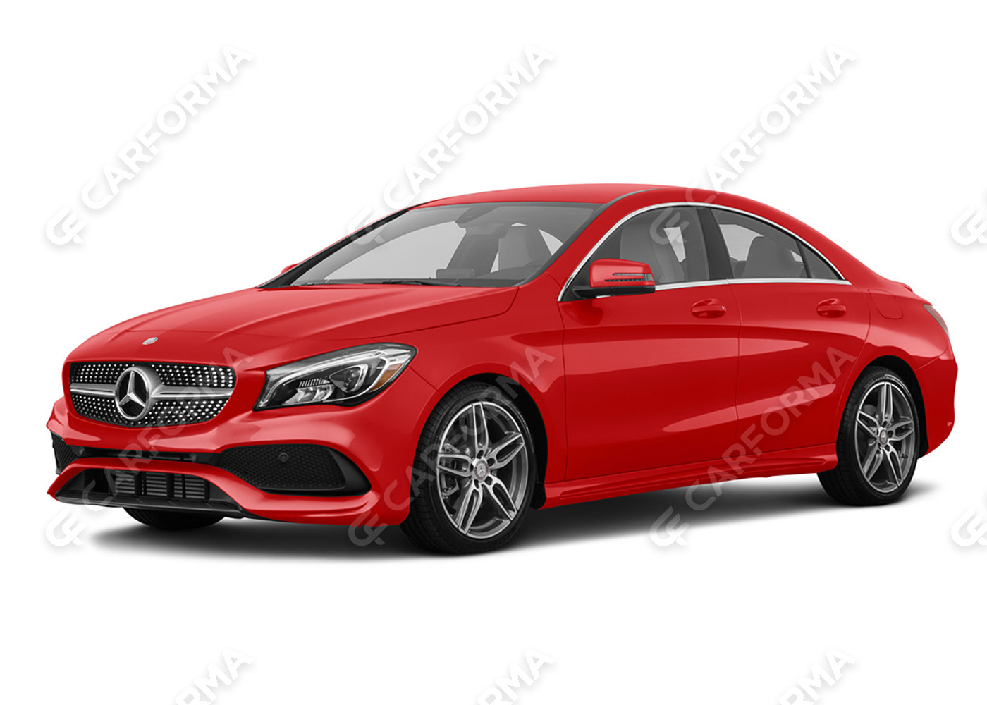 Ворсовые коврики на Mercedes CLA (C117) 2013&nbsp;-&nbsp;2019