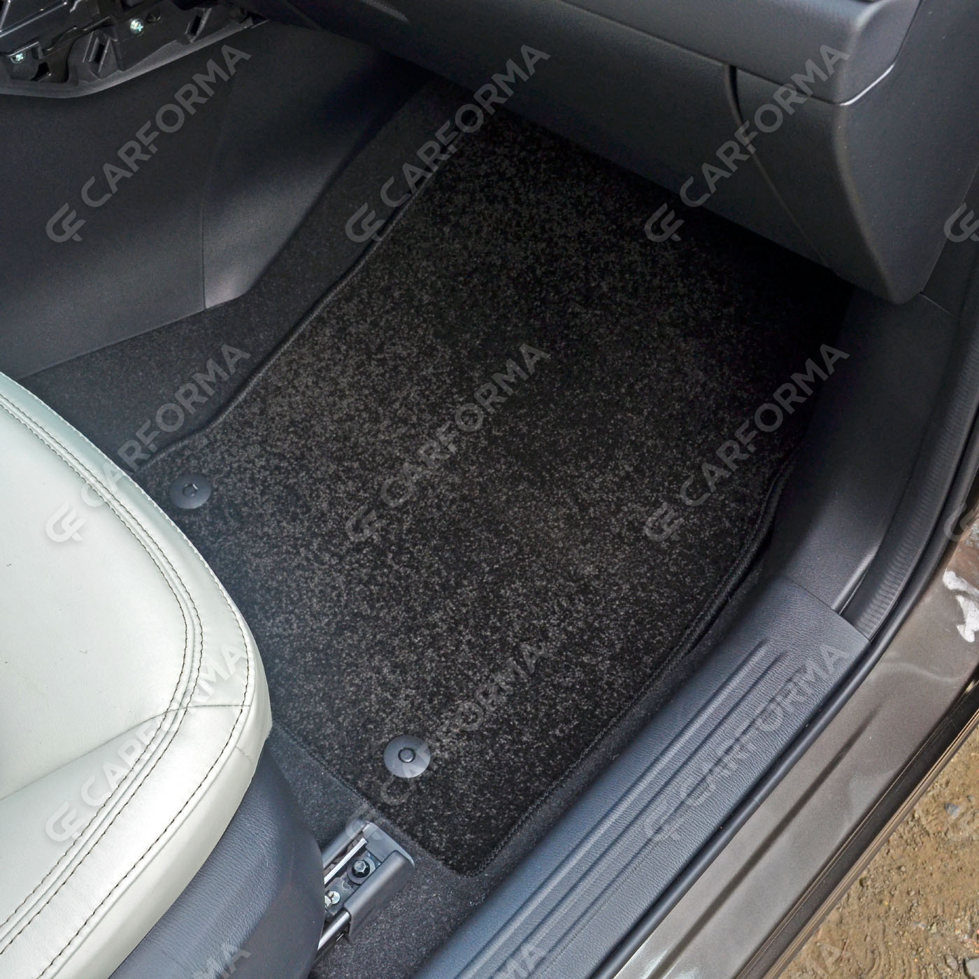 Ворсовые коврики на Mazda CX5 II 2016&nbsp;-&nbsp;2026 в Тамбове