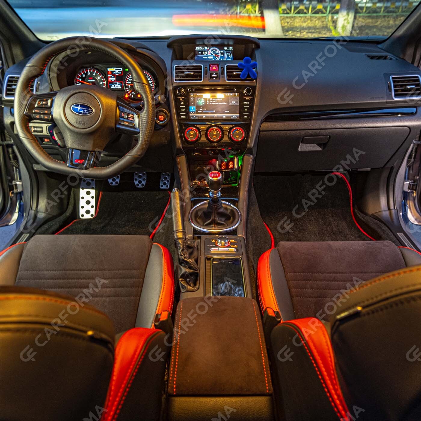 Ворсовые коврики на Subaru Impreza IV 2011&nbsp;-&nbsp;2021 в Тамбове