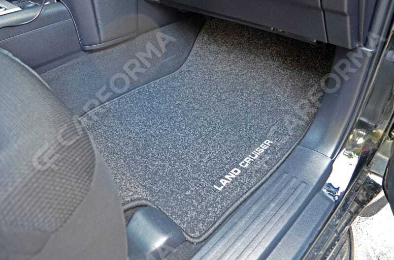 Ворсовые коврики на Toyota Land Cruiser Prado 150 2009&nbsp;-&nbsp;2023 в Тамбове