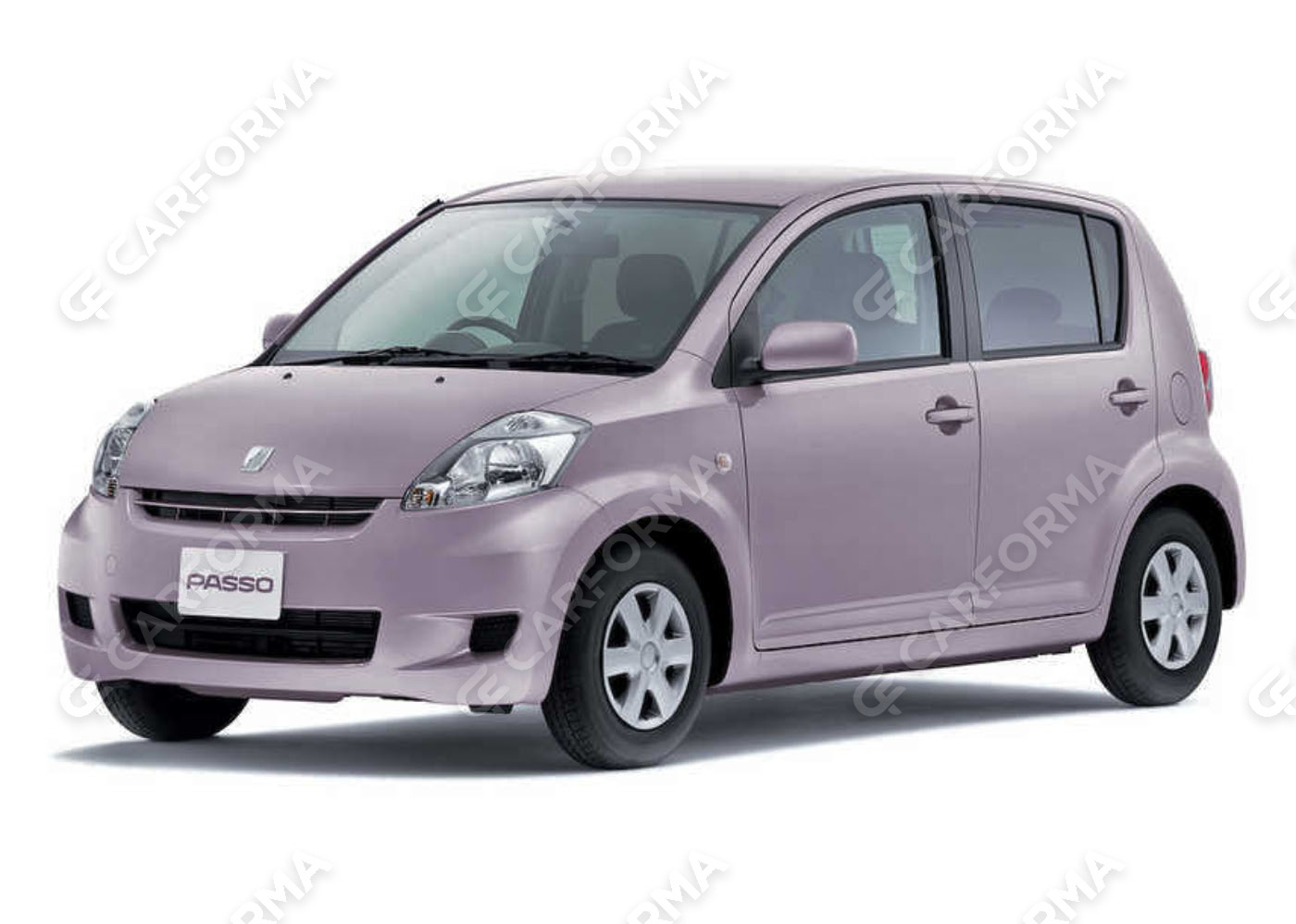 Ворсовые коврики на Toyota Passo I 2004&nbsp;-&nbsp;2010