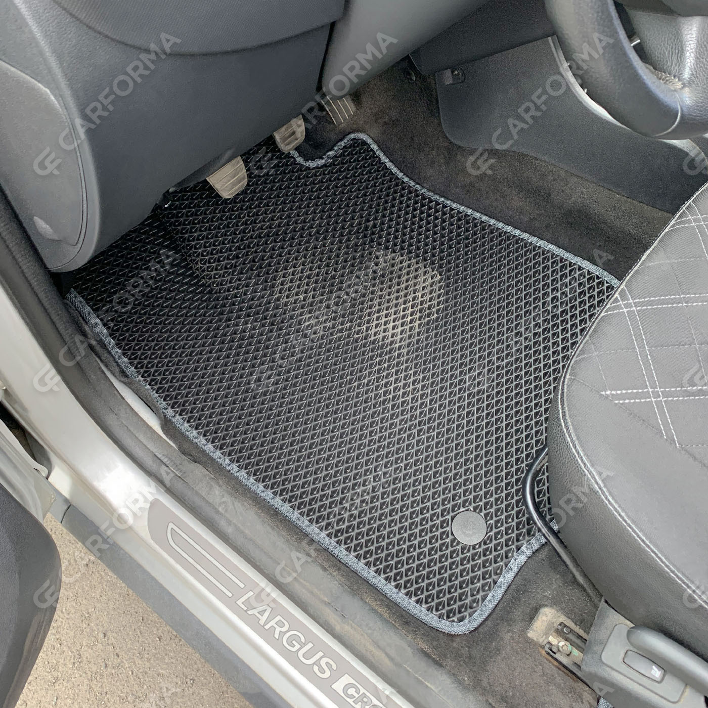 Ворсовые коврики на Lada (ВАЗ) Largus 2012&nbsp;-&nbsp;2026 в Тамбове