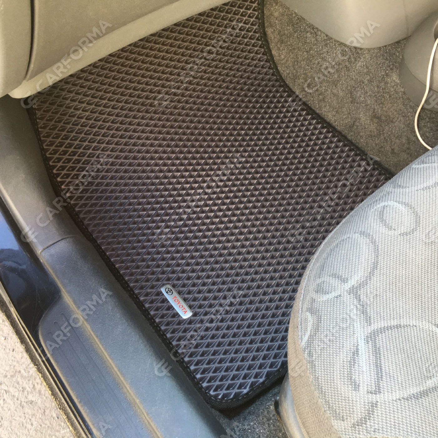 Ворсовые коврики на Toyota Vitz I 1998&nbsp;-&nbsp;2005 в Тамбове