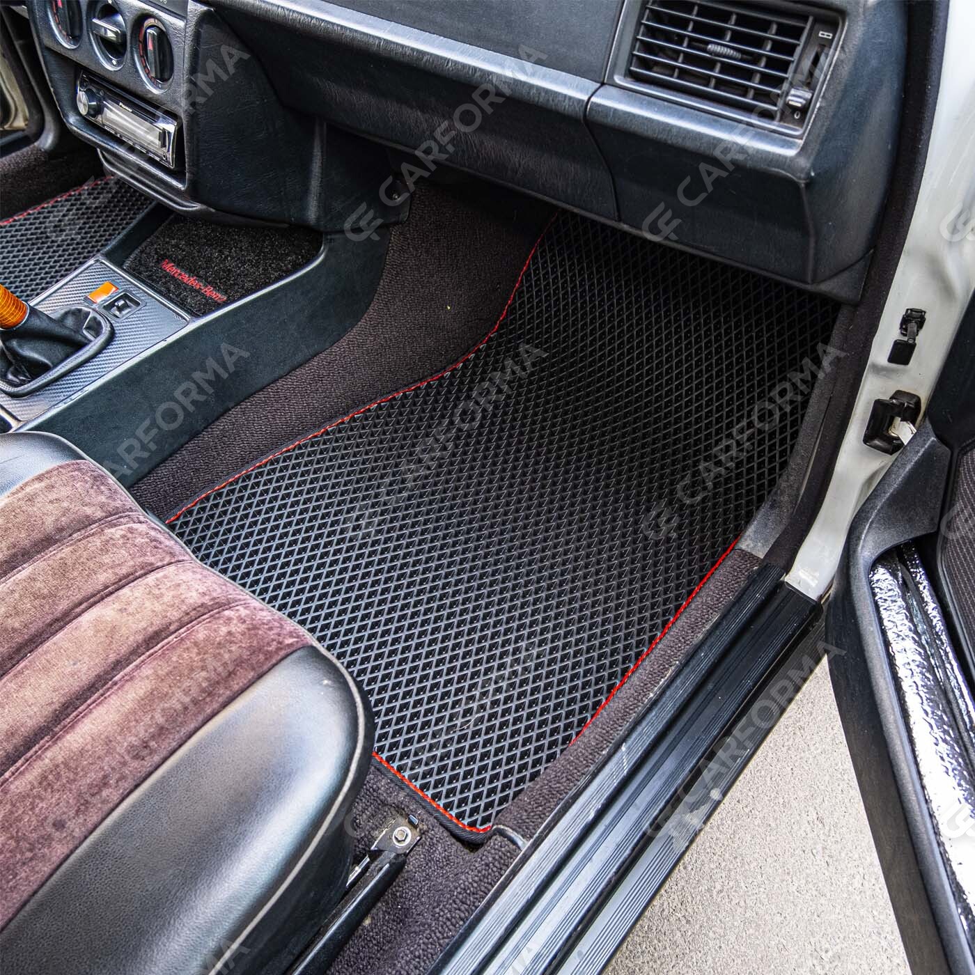 Ворсовые коврики на Mercedes 190 (W201) 1982&nbsp;-&nbsp;1993 в Тамбове