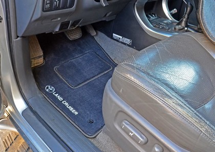 Ворсовые коврики на Toyota Land Cruiser Prado 120 2002&nbsp;-&nbsp;2009 в Тамбове