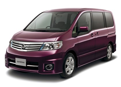 Ворсовые коврики на Nissan Serena (C25) 2005&nbsp;-&nbsp;2010 в Тамбове