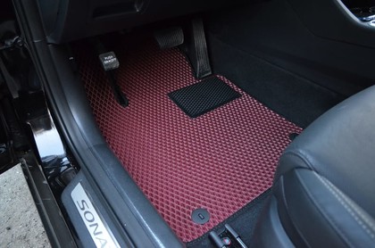 Ворсовые коврики на Hyundai Sonata 7 (LF) 2014&nbsp;-&nbsp;2019 в Тамбове