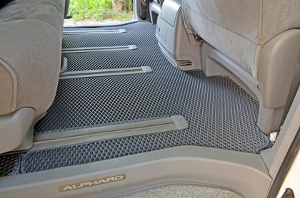 Ворсовые коврики на Toyota Alphard (H10) 2002&nbsp;-&nbsp;2008 в Тамбове