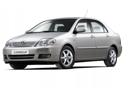 Ворсовые коврики на Toyota Corolla (E12) 2000&nbsp;-&nbsp;2007 в Тамбове