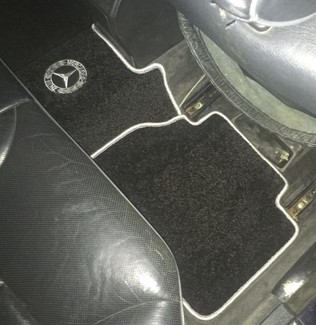 Ворсовые коврики на Mercedes E (W210) 1995&nbsp;-&nbsp;2002 в Тамбове