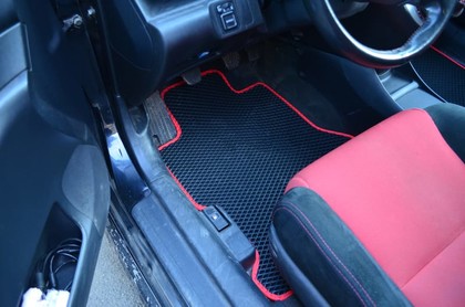 Ворсовые коврики на Honda Civic VII 3d 2001&nbsp;-&nbsp;2006 в Тамбове