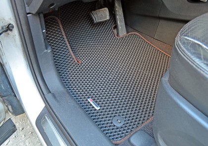 Ворсовые коврики на Hyundai Santa Fe III 2012&nbsp;-&nbsp;2019 в Тамбове