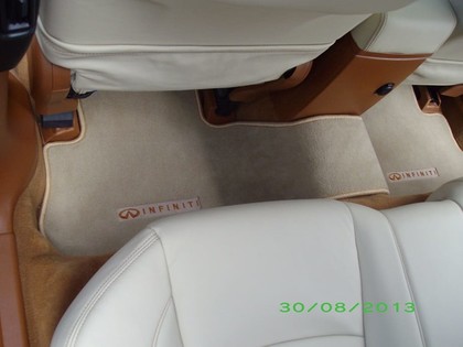 Ворсовые коврики на Infiniti FX I 2003&nbsp;-&nbsp;2008 в Тамбове