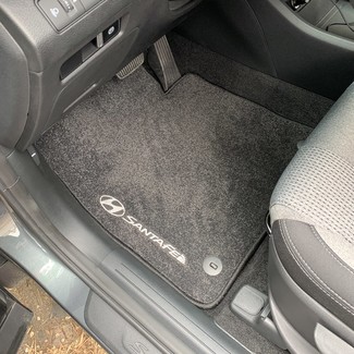 Ворсовые коврики на Hyundai Santa Fe IV 2018&nbsp;-&nbsp;2021 в Тамбове