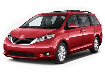 Ворсовые коврики на Toyota Sienna III 2010&nbsp;-&nbsp;2020 в Тамбове