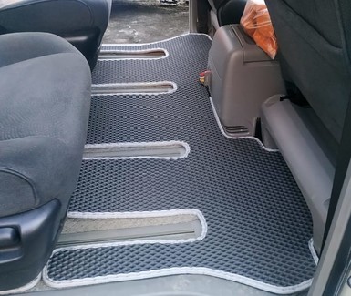 Ворсовые коврики на Toyota Alphard (H10) 2002&nbsp;-&nbsp;2008 в Тамбове