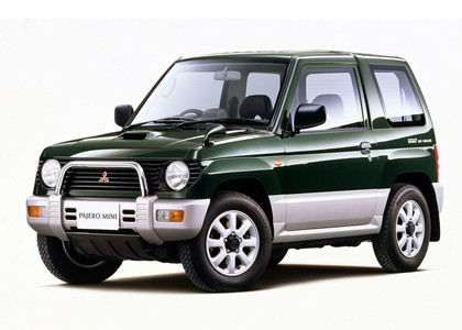 Ворсовые коврики на Mitsubishi Pajero Mini I 1994&nbsp;-&nbsp;1998 в Тамбове