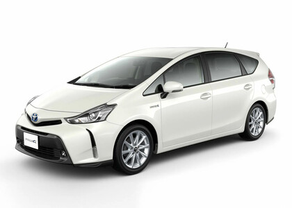 Ворсовые коврики на Toyota Prius Alpha 2011&nbsp;-&nbsp;2021 в Тамбове