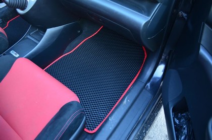 Ворсовые коврики на Honda Civic VII 3d 2001&nbsp;-&nbsp;2006 в Тамбове