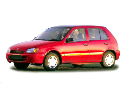 Ворсовые коврики на Toyota Starlet (P90) 1995&nbsp;-&nbsp;1999 в Тамбове