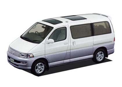 Ворсовые коврики на Toyota Hiace Regius (xH10) 1997&nbsp;-&nbsp;2002 в Тамбове