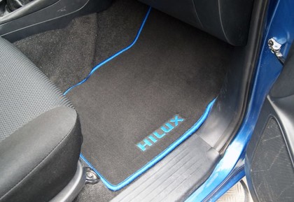 Ворсовые коврики на Toyota Hilux VII 2008&nbsp;-&nbsp;2015 в Тамбове