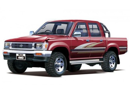 Ворсовые коврики на Toyota Hilux V 1988&nbsp;-&nbsp;1997 в Тамбове