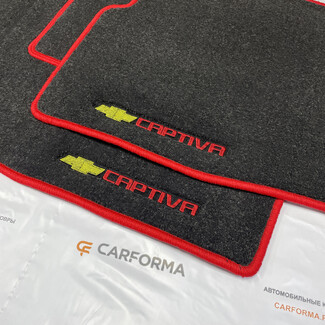 Ворсовые коврики на Chevrolet Captiva 2006&nbsp;-&nbsp;2016 в Тамбове