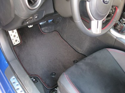 Ворсовые коврики на Subaru BRZ 2012&nbsp;-&nbsp;2020 в Тамбове