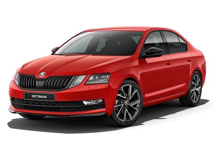 Ворсовые коврики на Skoda Octavia A7 2013&nbsp;-&nbsp;2020 в Тамбове