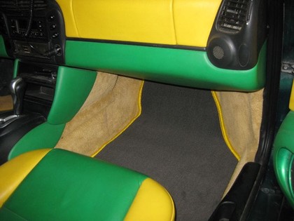 Коврики на Porsche Boxster (986) 1996&nbsp;-&nbsp;2004 в Тамбове