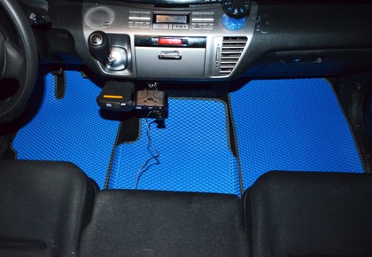 Ворсовые коврики на Honda FR-V 2004&nbsp;-&nbsp;2009 в Тамбове