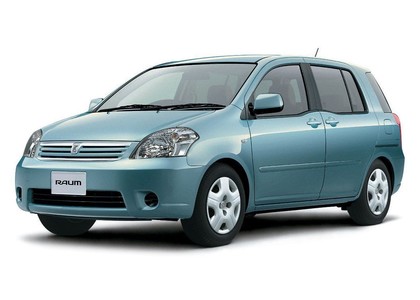Ворсовые коврики на Toyota Raum II 2003&nbsp;-&nbsp;2011 в Тамбове