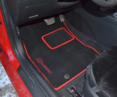 Ворсовые коврики на KIA Ceed III 2018&nbsp;-&nbsp;2026 в Тамбове