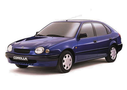 Ворсовые коврики на Toyota Corolla (E11) 1997&nbsp;-&nbsp;2001 в Тамбове