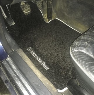 Ворсовые коврики на Mercedes E (W210) 1995&nbsp;-&nbsp;2002 в Тамбове