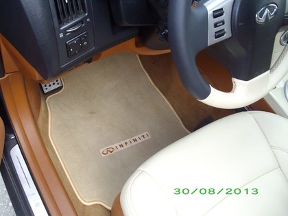 Ворсовые коврики на Infiniti FX I 2003&nbsp;-&nbsp;2008 в Тамбове