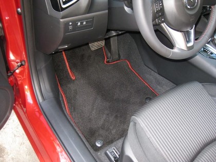 Ворсовые коврики на Mazda 3 2013&nbsp;-&nbsp;2019 в Тамбове