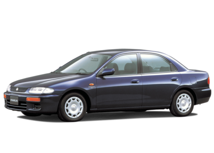 Ворсовые коврики на Mazda Familia (BH) 1994&nbsp;-&nbsp;1999 в Тамбове