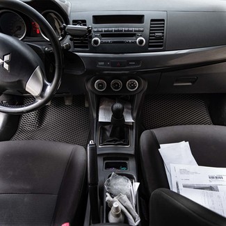 Коврики на Mitsubishi Lancer Evolution X 2007&nbsp;-&nbsp;2016 в Тамбове