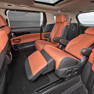 EVA коврики на KIA Carnival IV 7 мест с оттоманками 2020&nbsp;-&nbsp;2026 в Тамбове