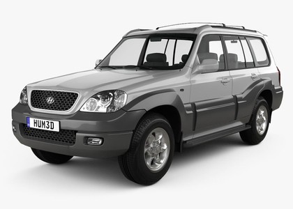Ворсовые коврики на Hyundai Terracan 2001&nbsp;-&nbsp;2008 в Тамбове