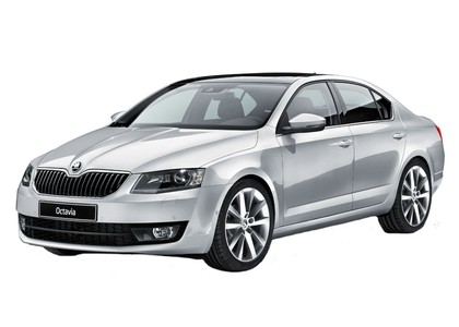 Ворсовые коврики на Skoda Octavia A7 2013&nbsp;-&nbsp;2020 в Тамбове
