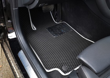 Ворсовые коврики на Mercedes C (W205) 2014&nbsp;-&nbsp;2023 в Тамбове