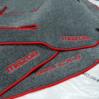 Ворсовые коврики на Mazda CX5 II 2016&nbsp;-&nbsp;2026 в Тамбове