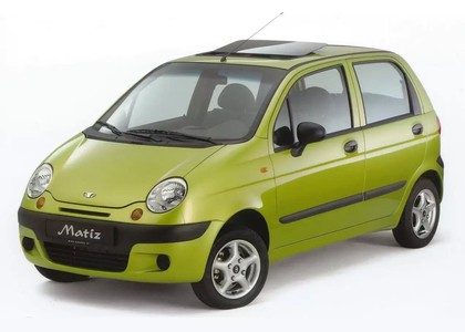 Ворсовые коврики на Chevrolet Spark I 1998&nbsp;-&nbsp;2018 в Тамбове