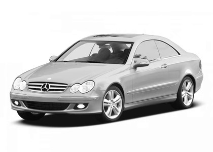 Ворсовые коврики на Mercedes CLK (C209) 2002&nbsp;-&nbsp;2009 в Тамбове