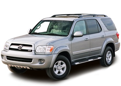 Ворсовые коврики на Toyota Sequoia I 2001&nbsp;-&nbsp;2008 в Тамбове