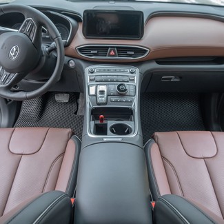 Ворсовые коврики на Hyundai Santa Fe IV рестайлинг 2020&nbsp;-&nbsp;2026 в Тамбове